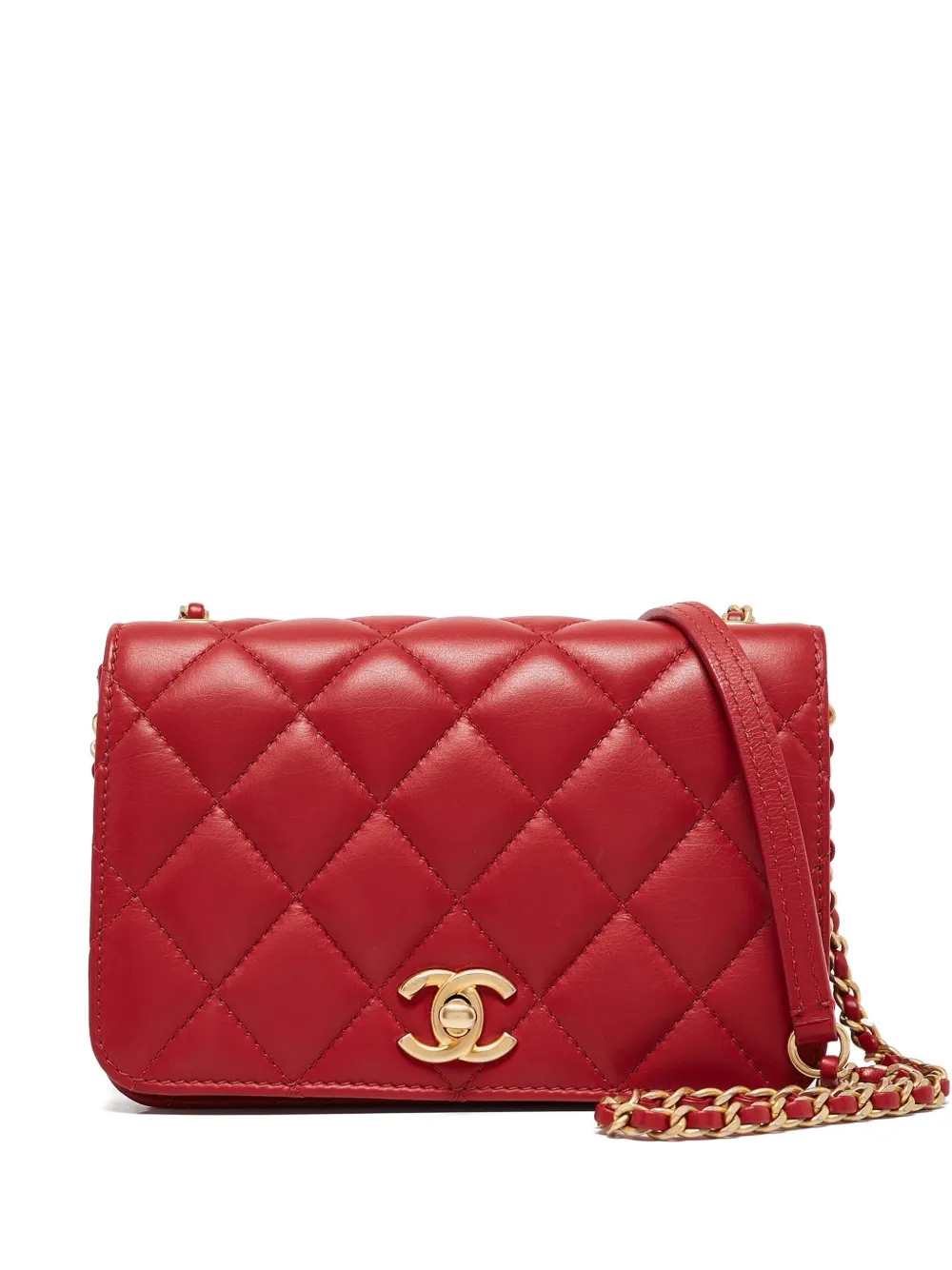 30323236_59725717_1000 interlocking CC matelassé shoulder bag – תמונה 1