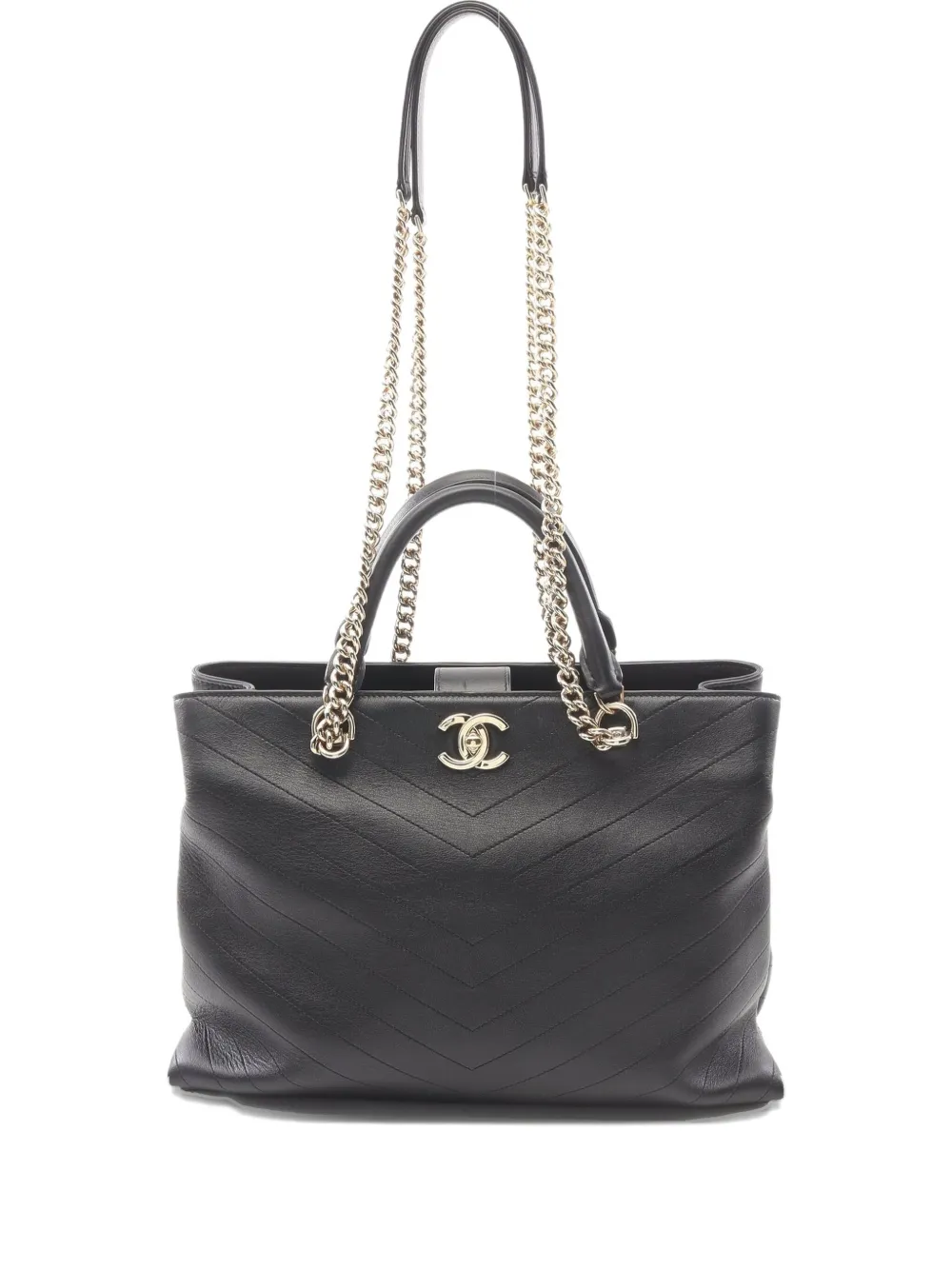 30840489_59754516_1000 2018-2019 Chevron V-stitch chain shoulder bag – תמונה 1