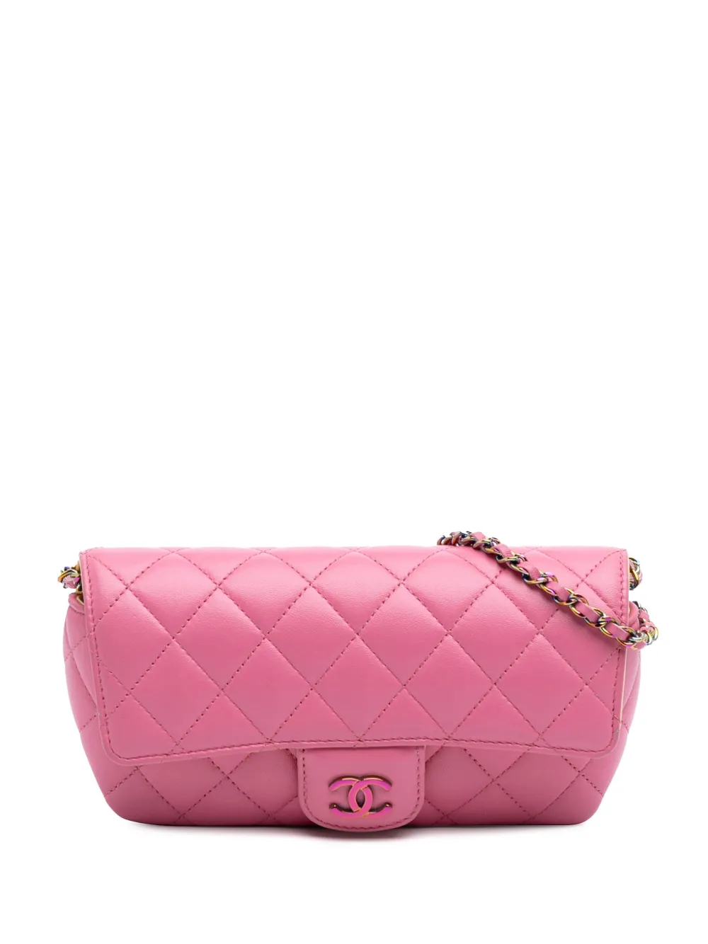 30973517_59876129_1000 2021 CC Quilted Lambskin Sunglasses Case with Chain crossbody bag – תמונה 1