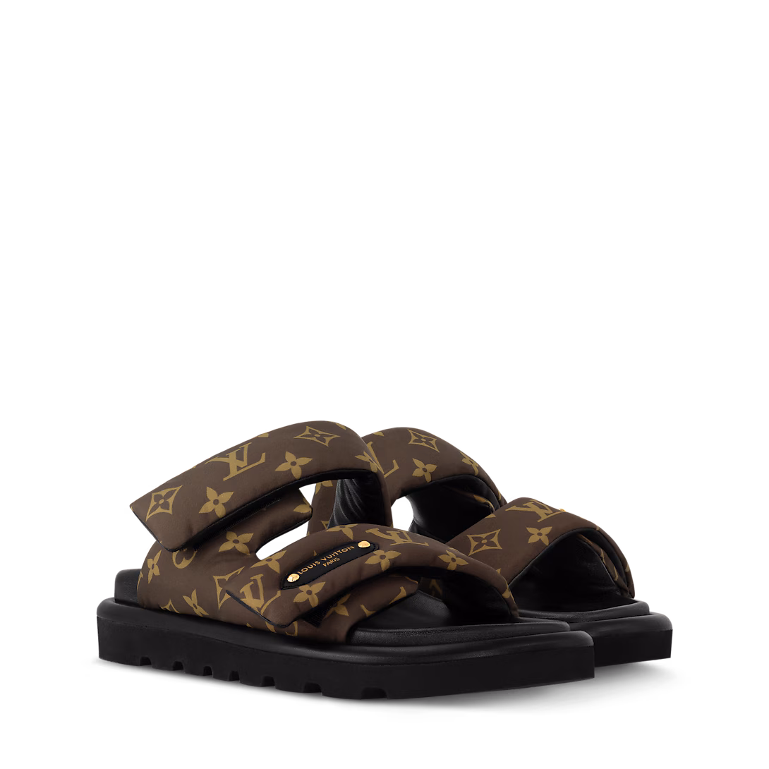 louis-vuitton-pool-pillow-flat-comfort-mule--ATH011NL33_PM2_Front view Pool Pillow Flat Comfort Mule – תמונה 1