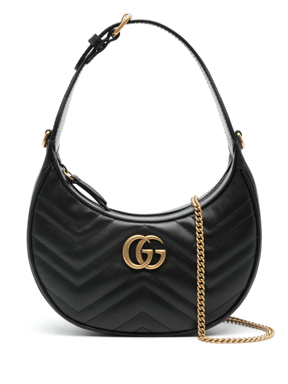 18298996_53148038_1000 mini GG Marmont half-moon shoulder bag – תמונה 1