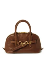 MIU MIU Aventure Leather Tote Bag