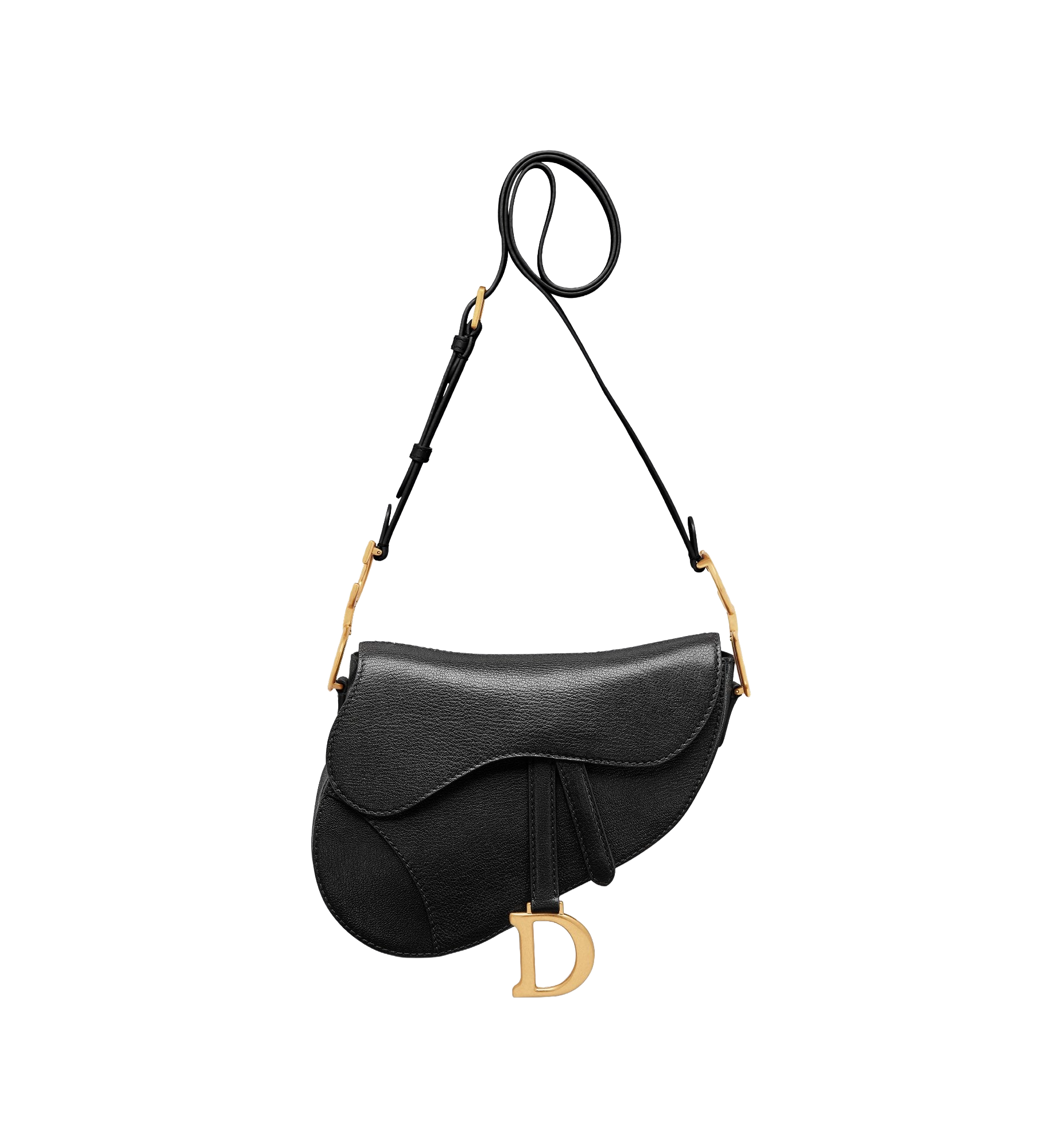 Untitled (2) Medium Soft Saddle Bag with Strap – תמונה 1