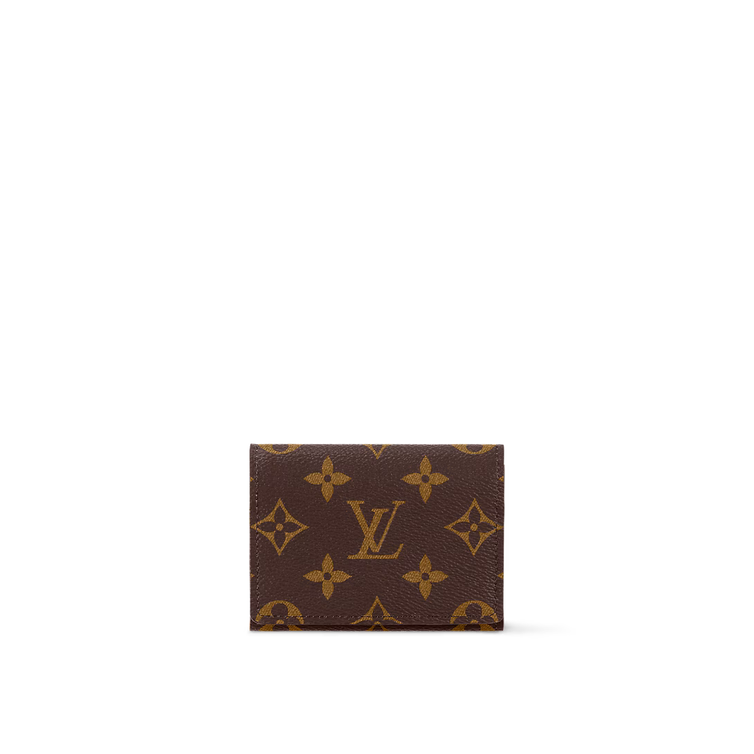 louis-vuitton-envelope-business-card-holder--M63801_PM2_Front view Envelope Business Card Holder – תמונה 1
