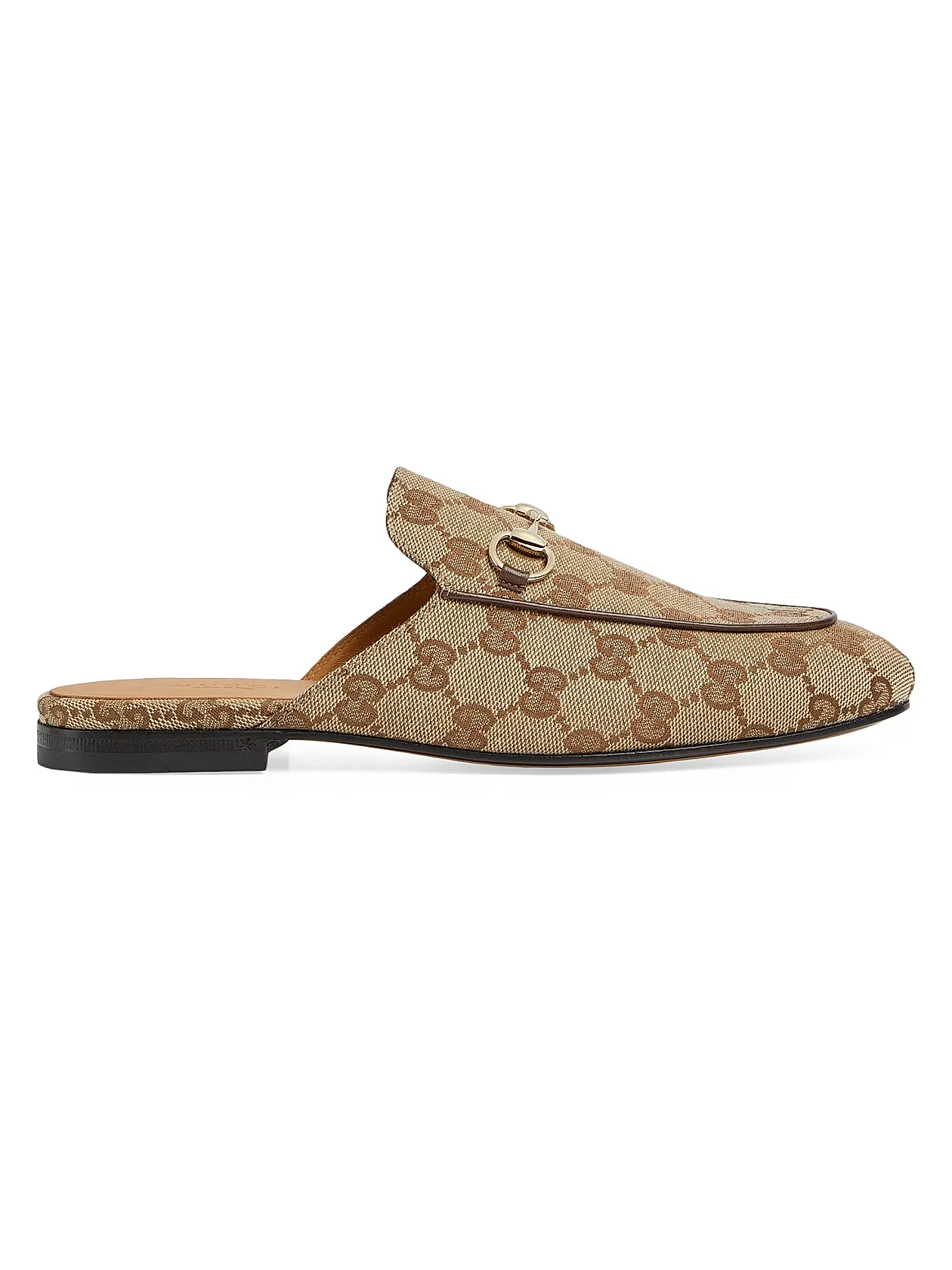 0400022829261_EBONYNERO Gucci GG Horsebit Mules – תמונה 1