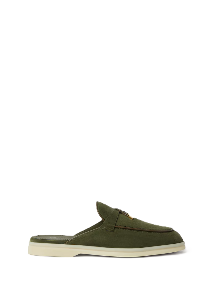FA0B9018-10E8-4BBE-9F6E-C4C3D6C1B72C_FAL5900_518V_MEDIUM Charms Walk Babouche Loafer Ribbon Green – תמונה 1