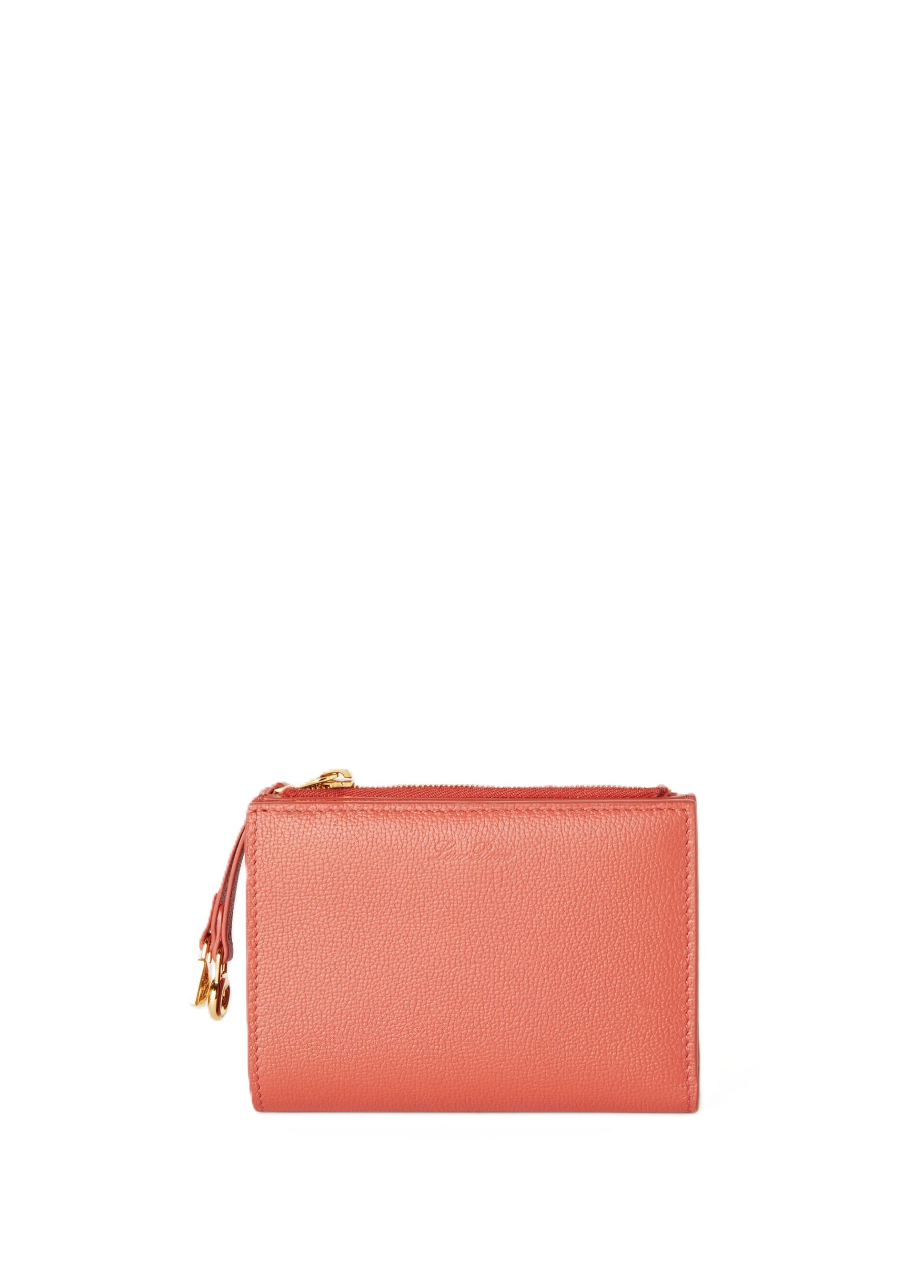 FAO3073_30HL_ZOOM Extra Bifold Wallet Coral Fiction – תמונה 1