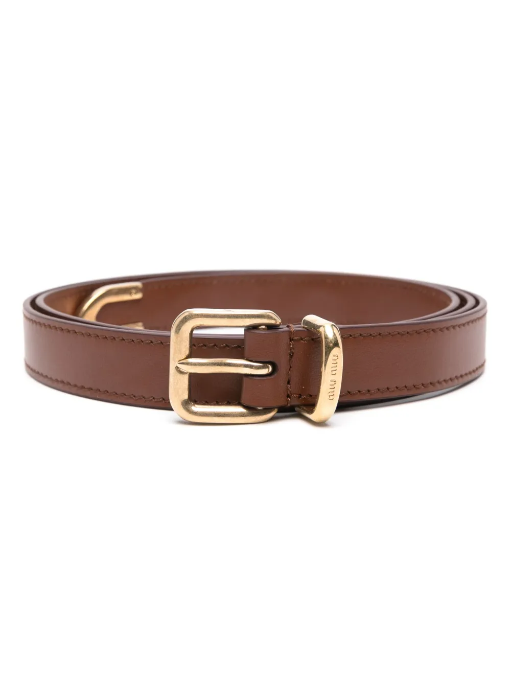 23824364_55096177_1000 Miu Miu Leather Belt – תמונה 1