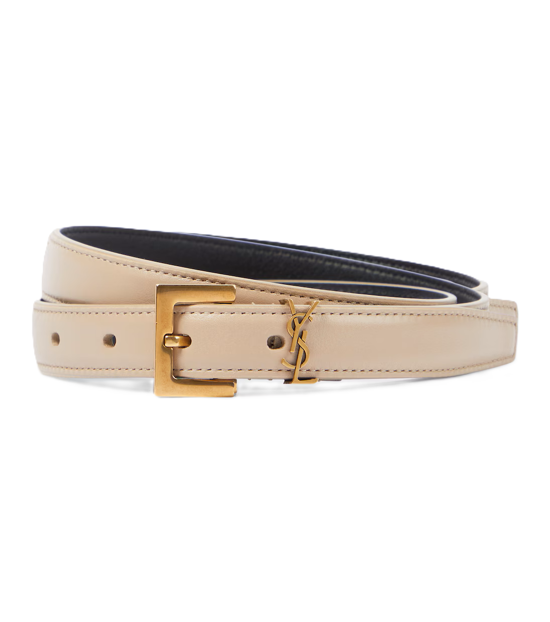 P00647421 Saint Laurent Slim Cassandre Belt – תמונה 1