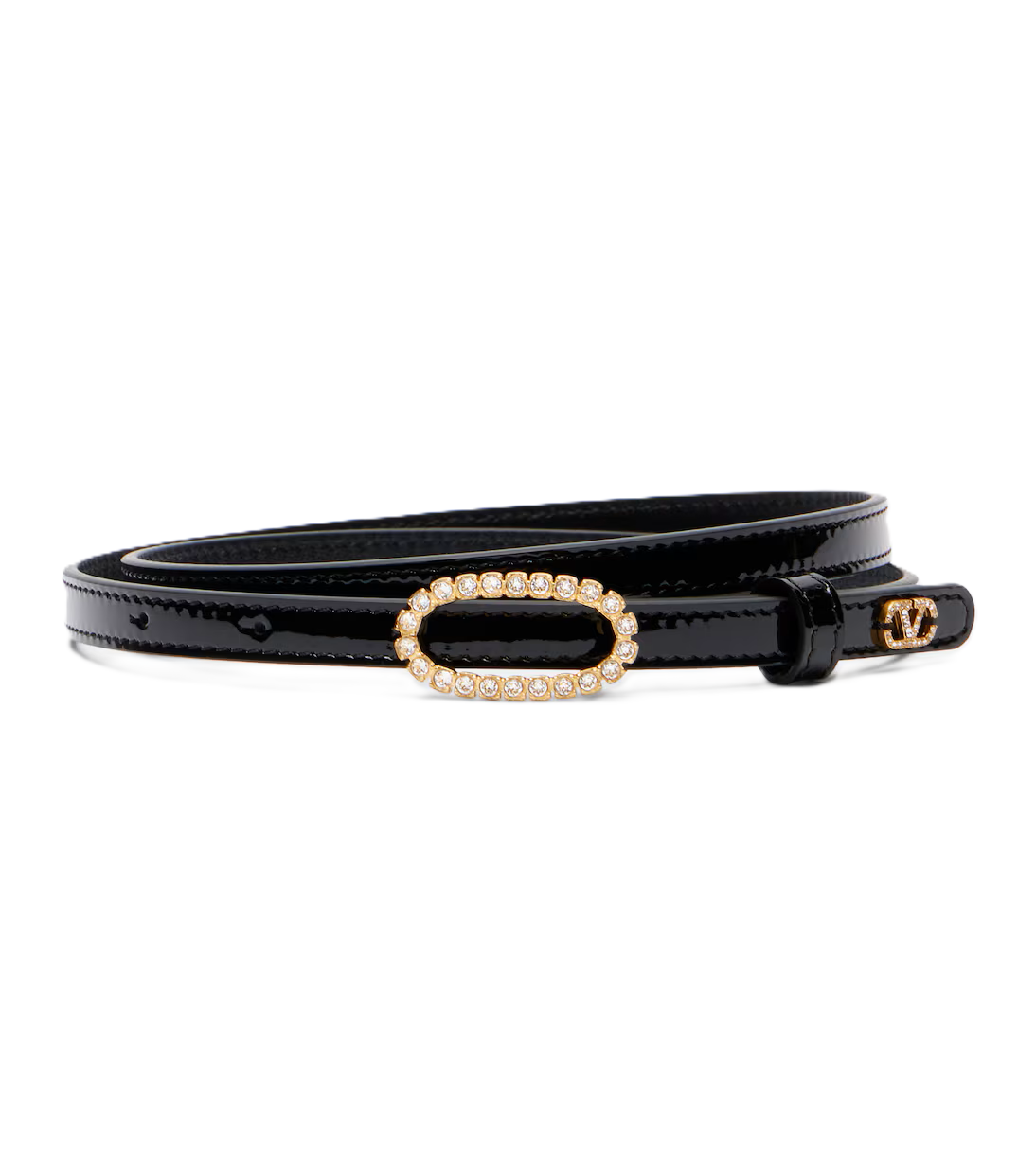 P01056455 Valentino Garavani VLogo leather belt – תמונה 1