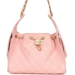 ⁦Chanel Small 25 Hobo Bag Light Pink Caviar⁩ – תמונה ⁦10⁩