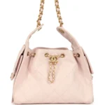 ⁦Chanel Small 25 Hobo Bag Light Pink Caviar⁩ – תמונה ⁦8⁩