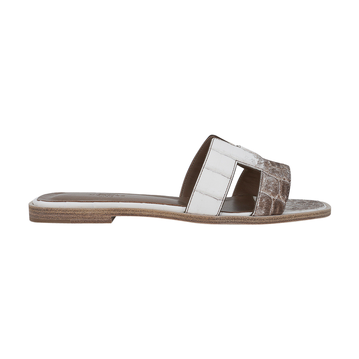 hermes-himalaya-oran-blanc-sandals Hermes Oran – תמונה 1