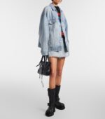 Balenciaga Venom Leather Combat Boots – Black 2