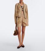 Prada Suede Slingback Ballet Flats – Brown 2
