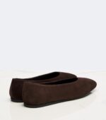 Prada Suede Ballet Flats – Brown 4