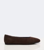 Prada Suede Ballet Flats – Brown 5