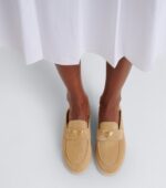 Prada Suede Mules – Beige 3