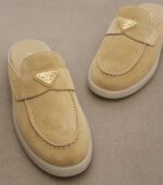 Prada Suede Mules – Beige 7