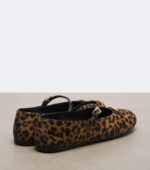 Prada Leopard-Print Mary Jane Flats 4