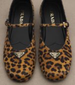 Prada Leopard-Print Mary Jane Flats 6