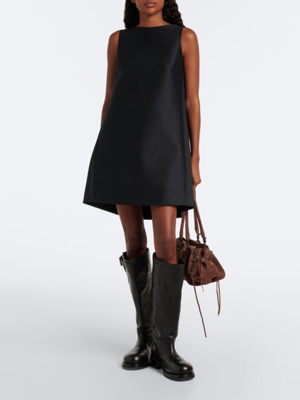Balenciaga Leather Biker Boots – Black 2