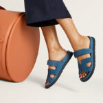 Hermès Chypre Sandal – Bleu Turquin 6