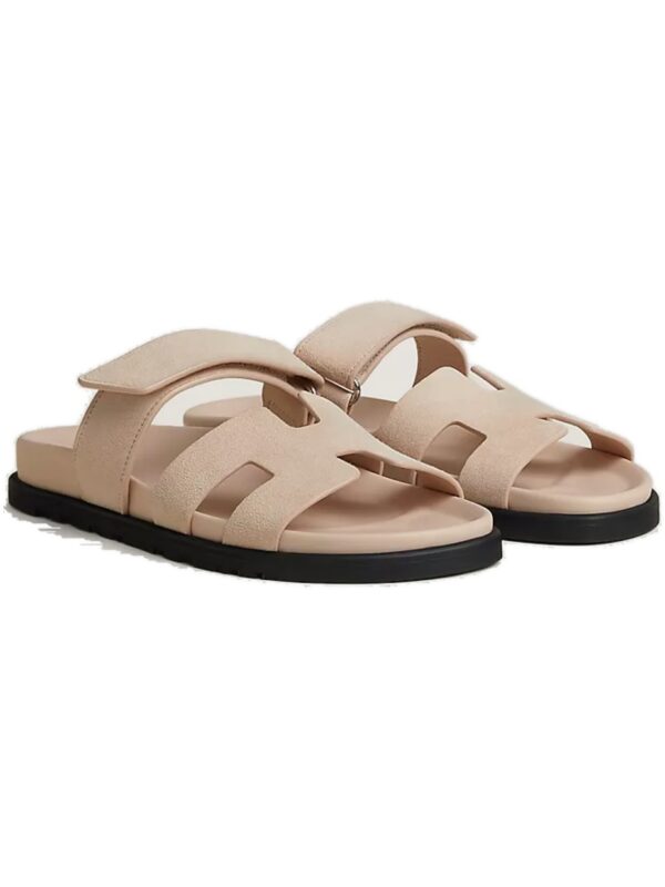Hermès Chypre Sandal – Beige Nude