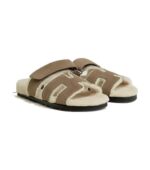 Hermès Chypre Sandal – Étoupe / Écru