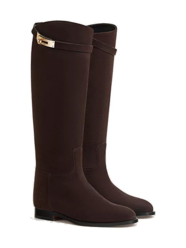 Hermès Jumping Shorter Boot – Marron Ébène Suede