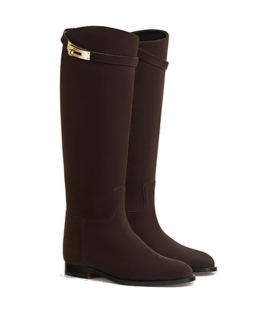 hermes-jumping-shorter-boot-marron-ebene-suede-main.jpg Hermès Jumping Shorter Boot – Marron Ébène Suede
