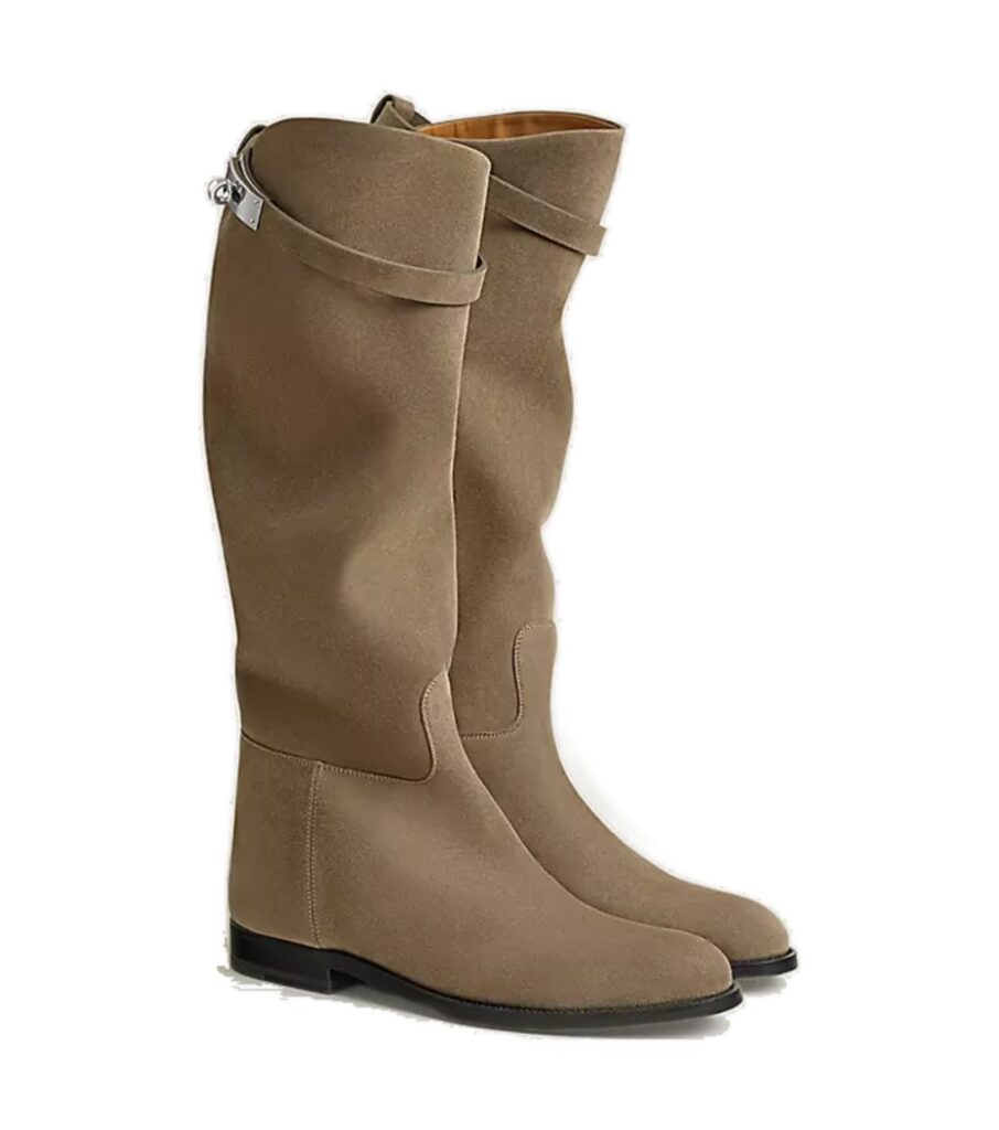 Hermès Jumping Supple Boot – Étoupe
