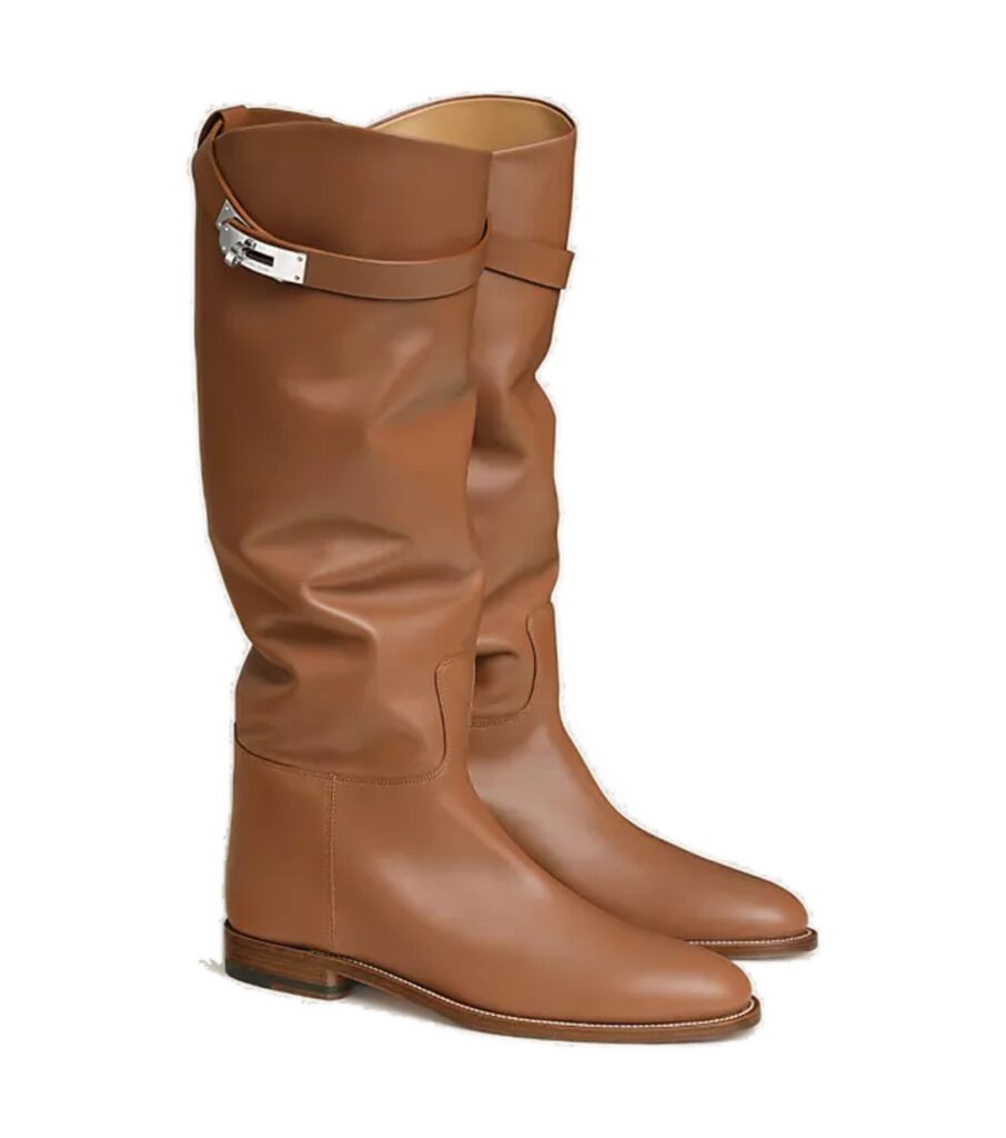 Hermès Jumping Supple Boot – Gold
