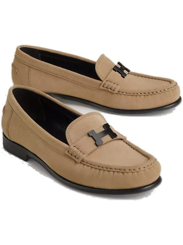 Hermès Nova Loafer – Beige Camel