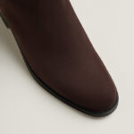 Hermès Jumping Shorter Boot – Marron Ébène Suede 4
