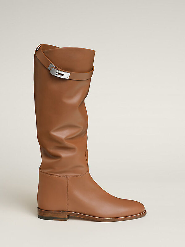 Hermès Jumping Supple Boot – Gold 2