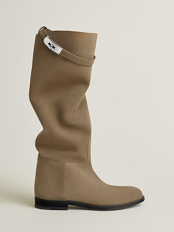 Hermès Jumping Supple Boot – Étoupe 2