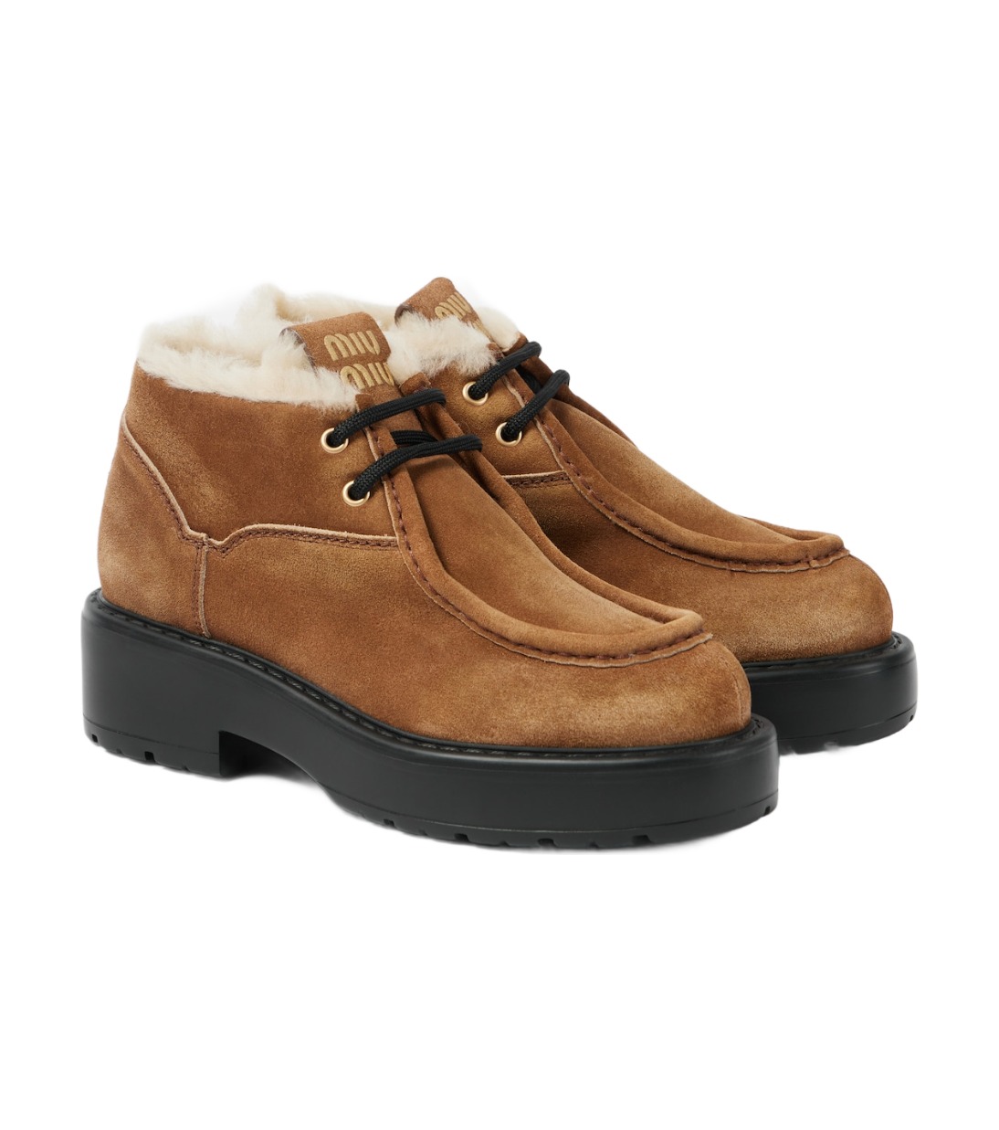miu-miu-chunky-shearling-trimmed-leather-flats-brown.jpg Miu Miu Chunky Shearling-Trimmed Leather Flats – Brown