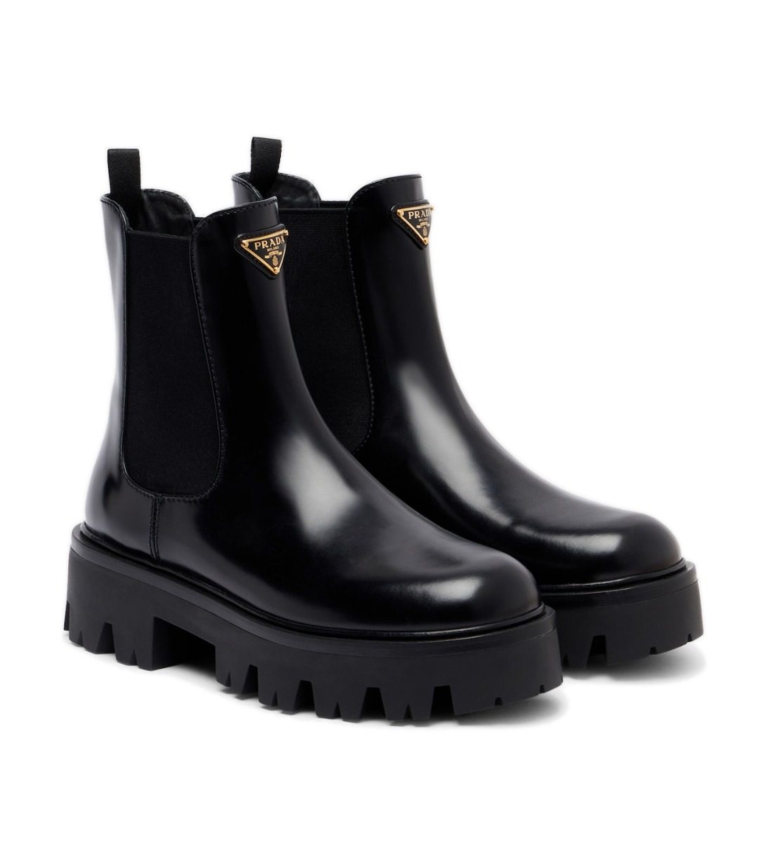 prada-logo-leather-platform-chelsea-boots-black.jpg Prada Logo Leather Platform Chelsea Boots – Black